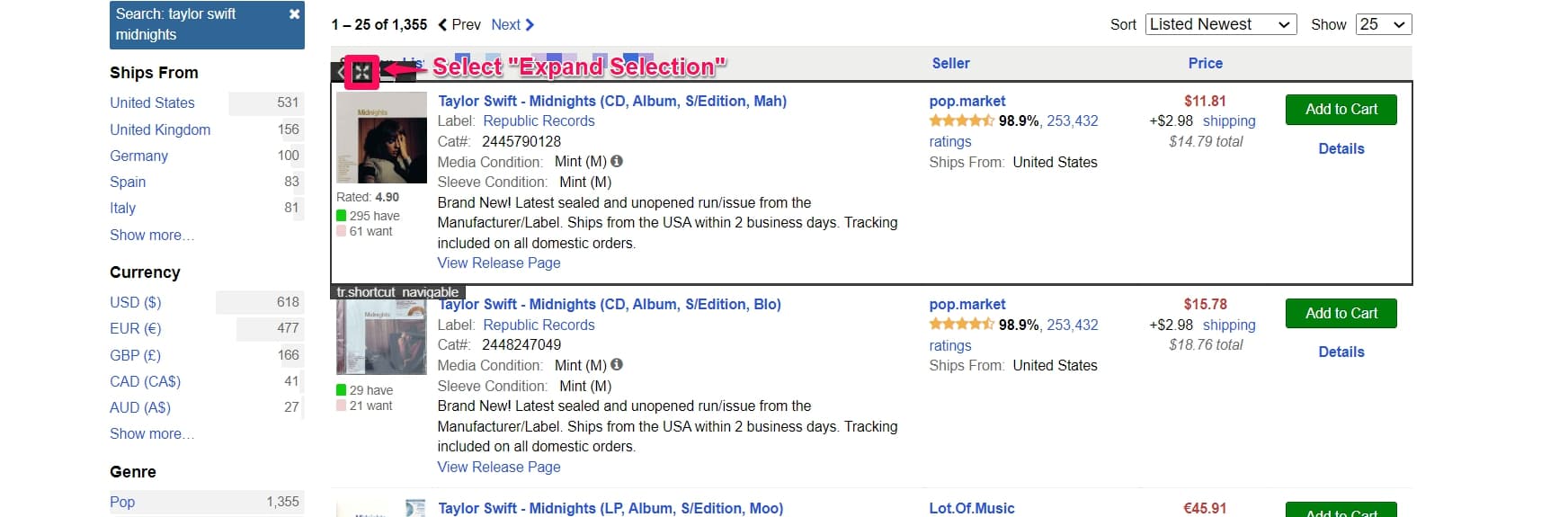 How Can I Apply A Discount To My Items? – Discogs