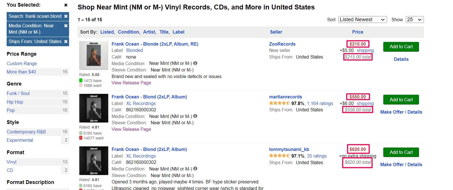 Vinyl Records For Sale at Discogs Marketplace