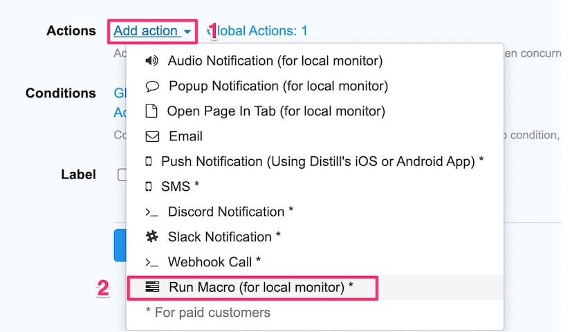 Monitor Screen Changes and Execute Macro Script