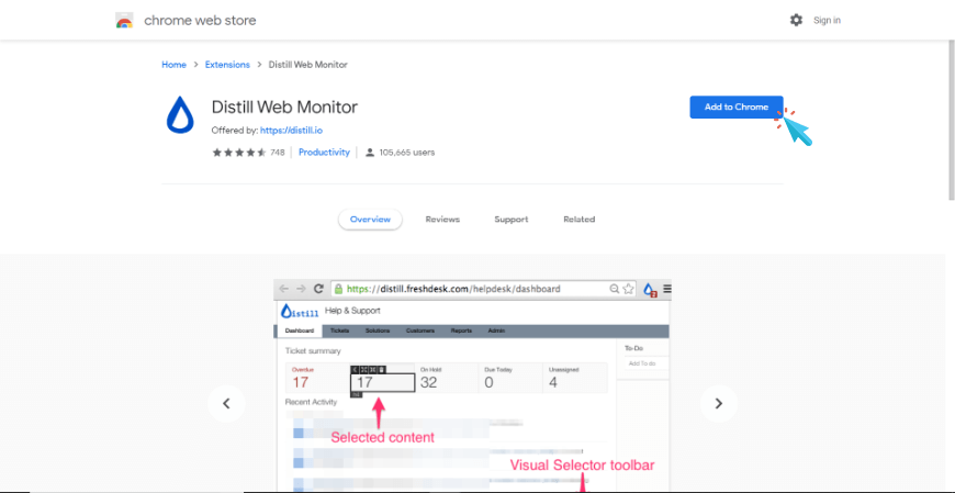 Download Distill Chrome Extension